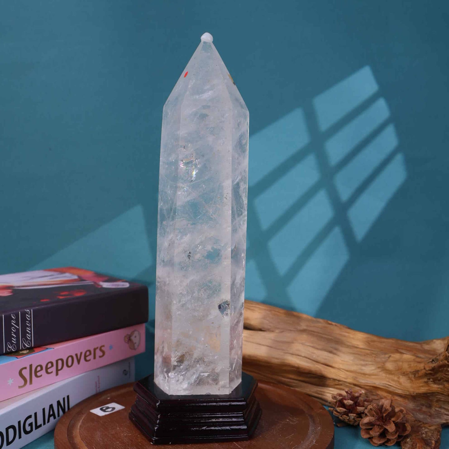 Clear Quartz Tower