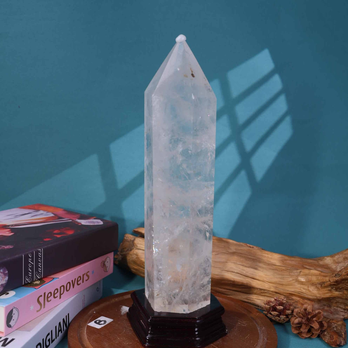 Clear Quartz Tower #90