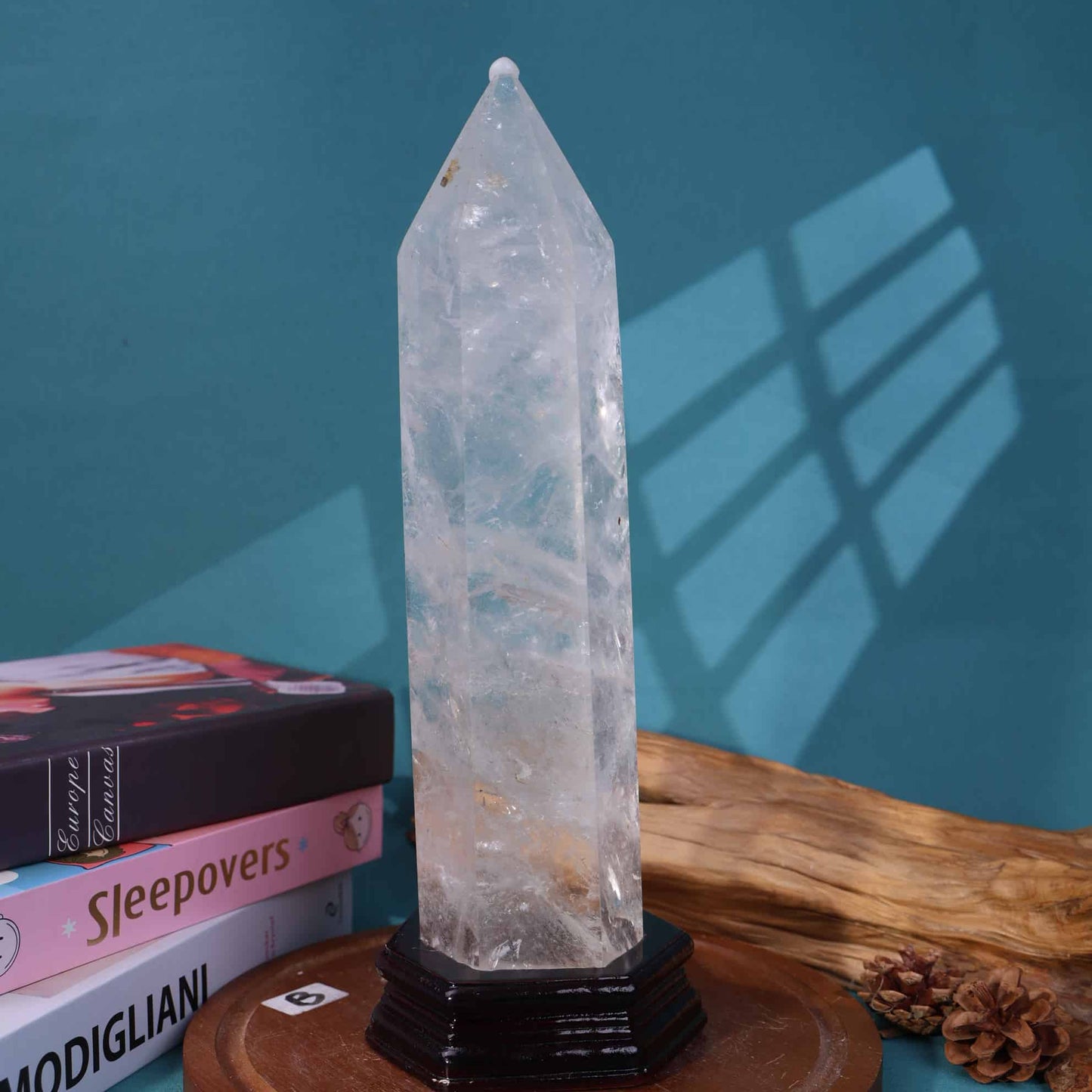 Clear Quartz Tower