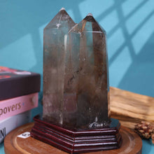 Smoky  Quartz Double Point Tower #40