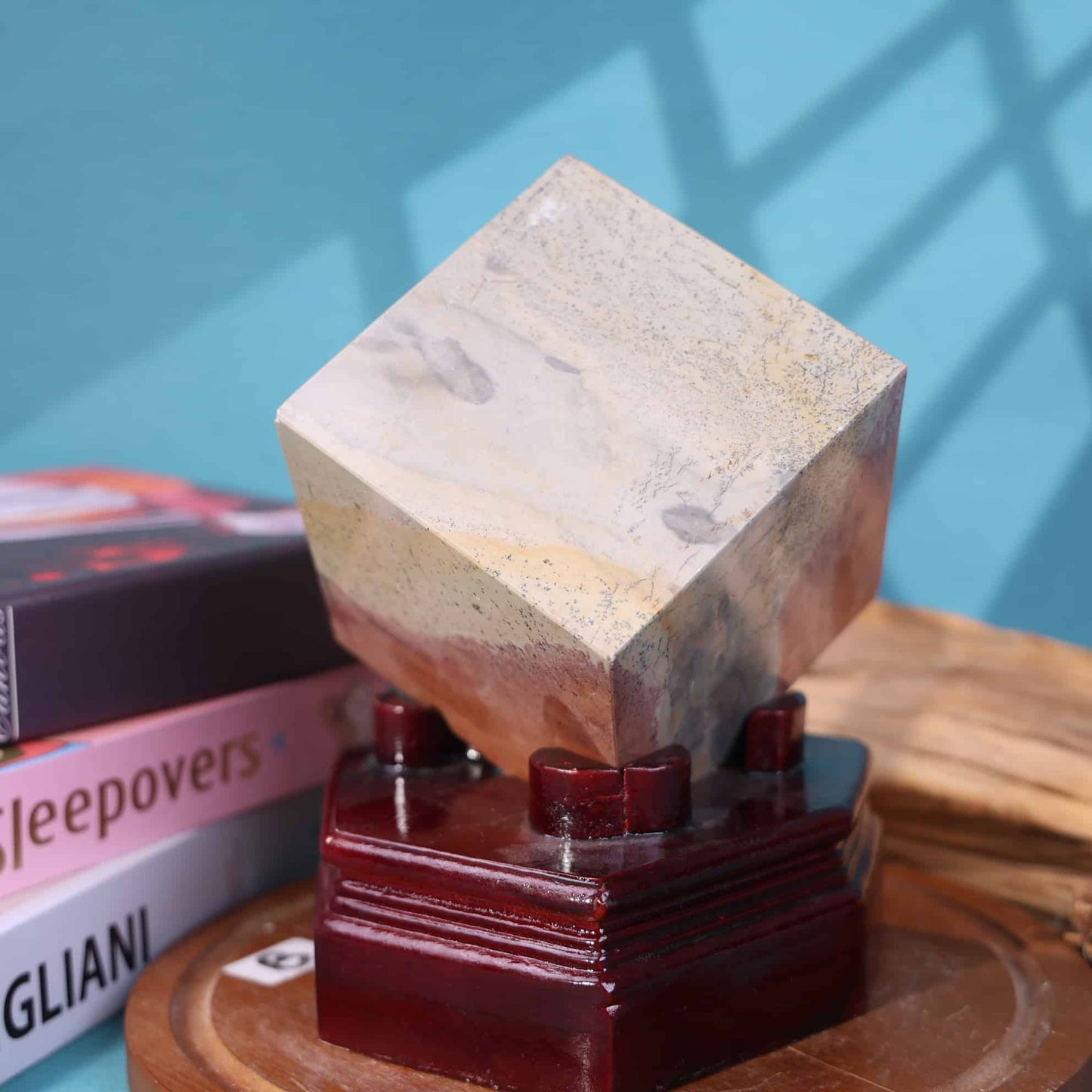 Picture Jasper Cube #42