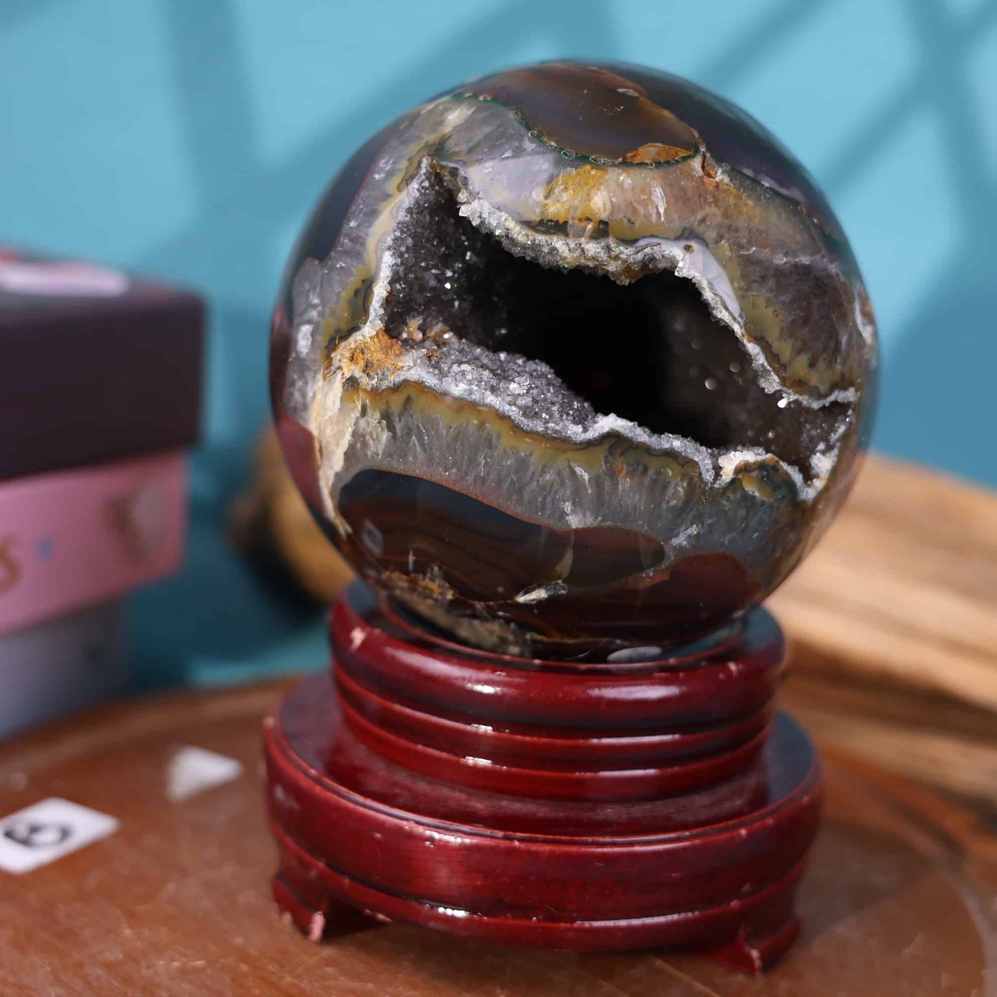Druzy Agate Sphere #6