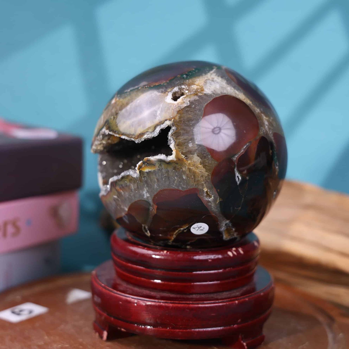 Druzy Agate Sphere #6