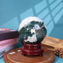 Moss Agate Sphere