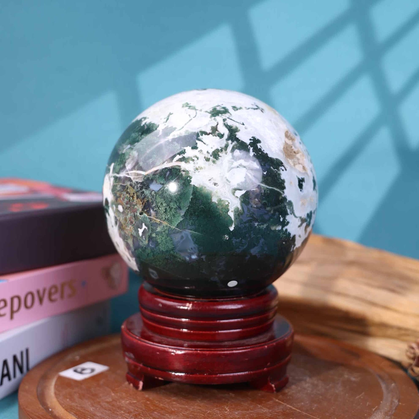 Moss Agate Sphere