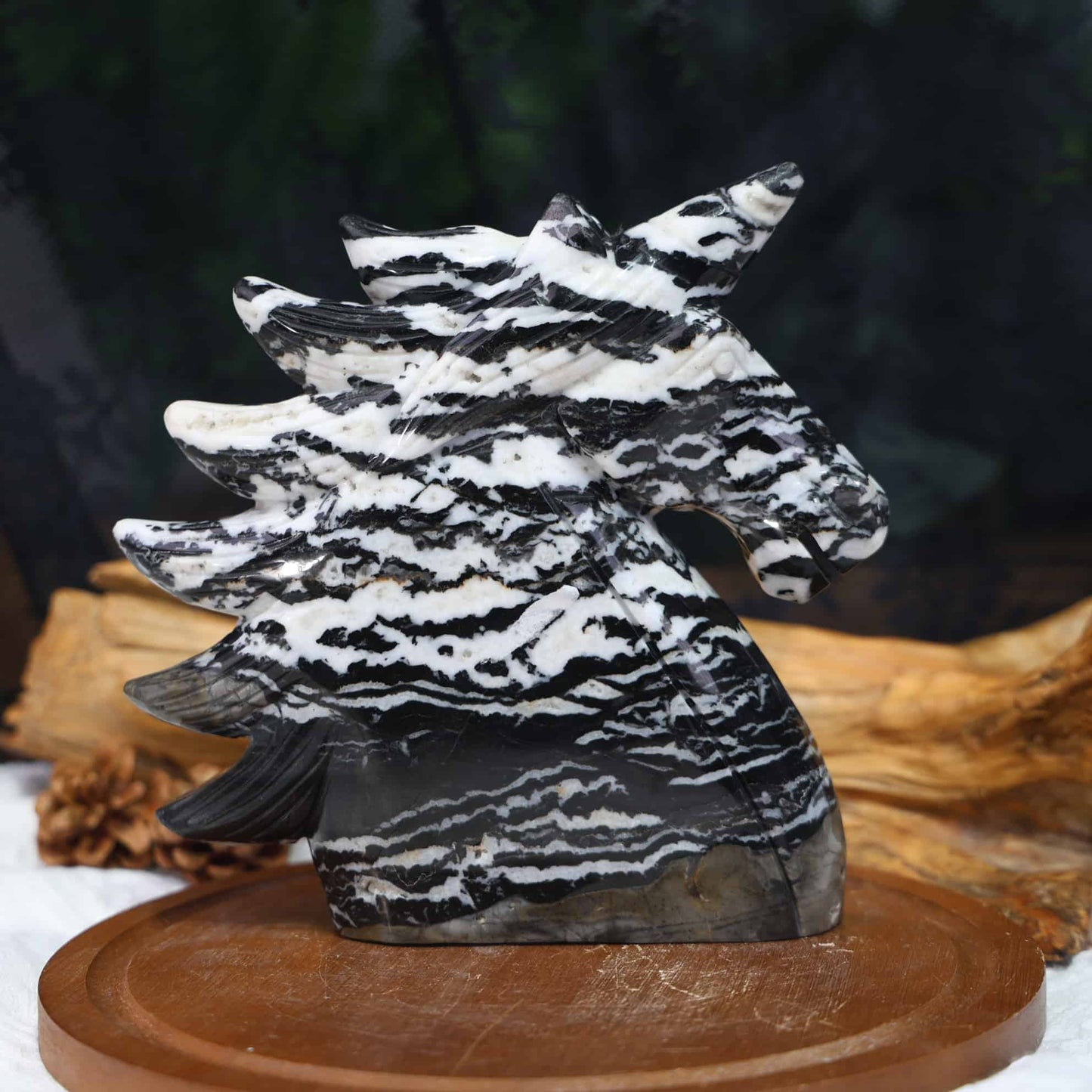 Zebra Jasper Unicorn #69