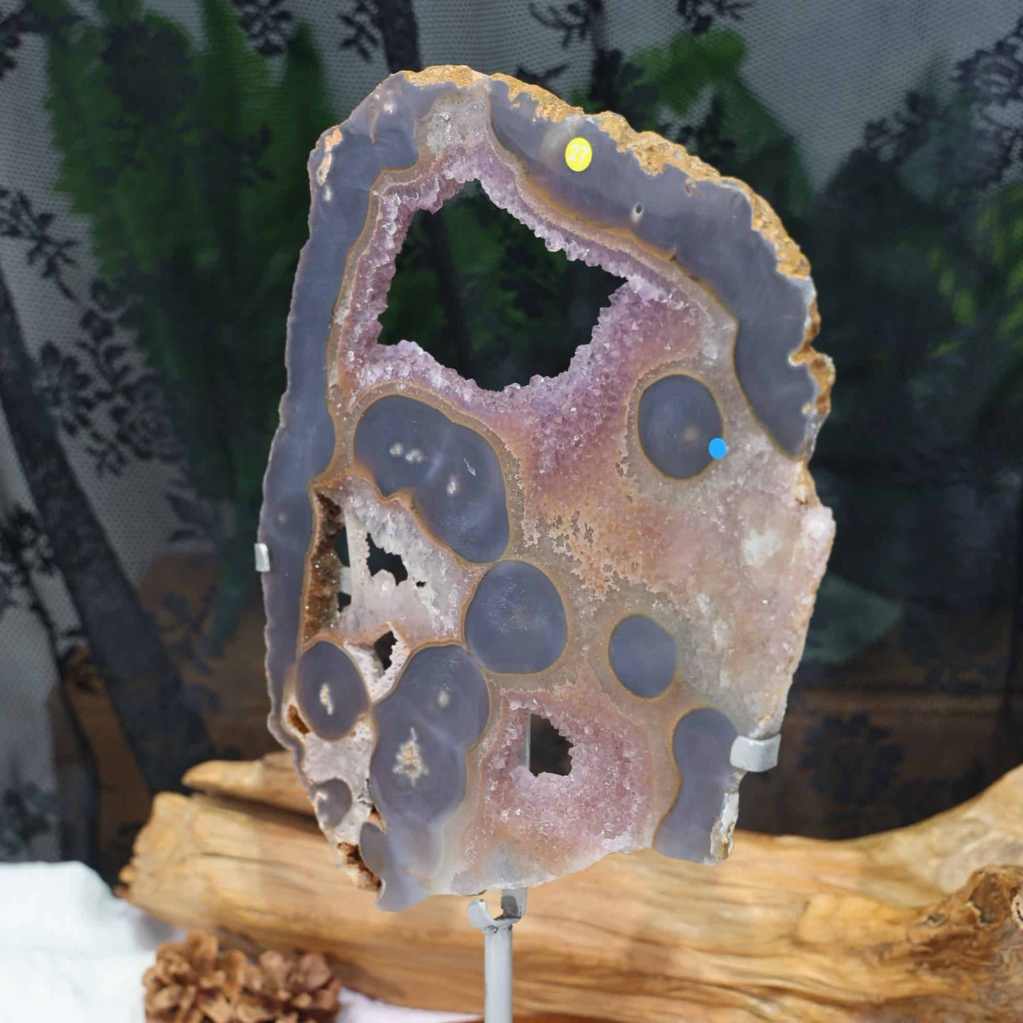 Amethyst Agate Slab