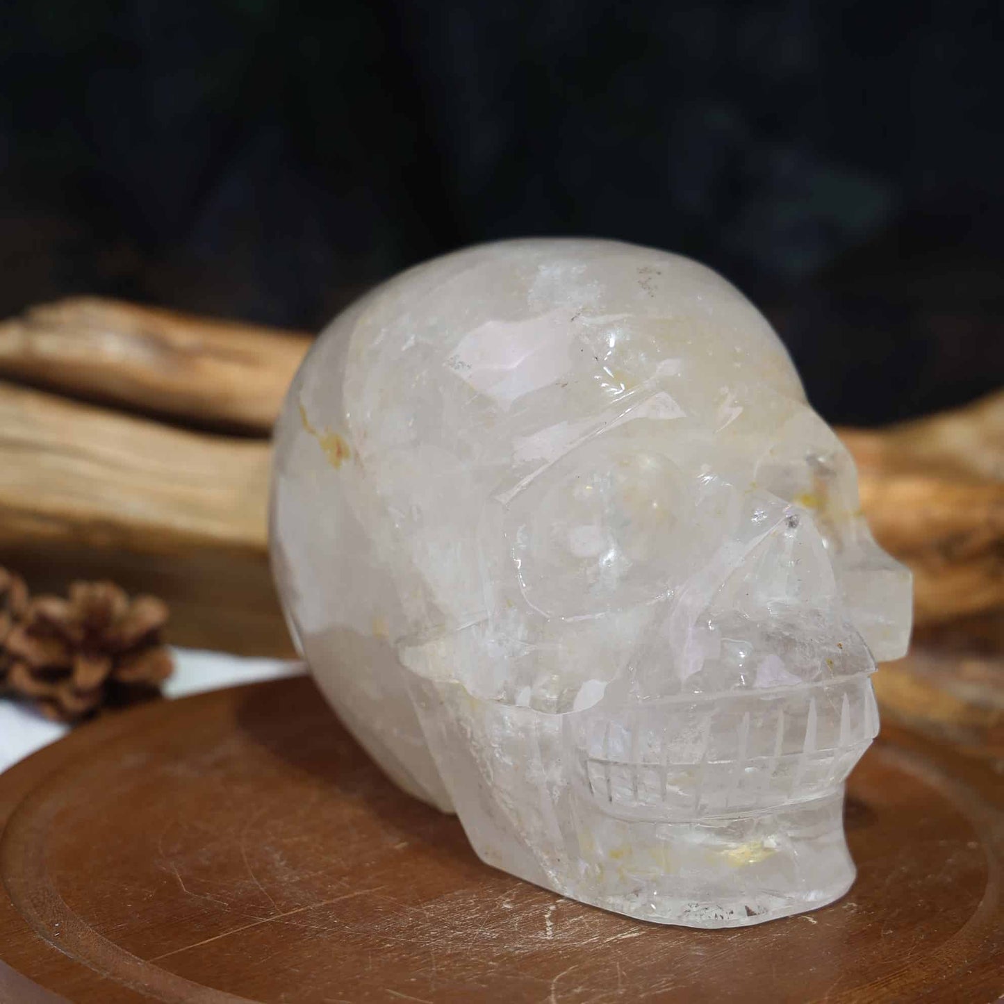 Clear Quartz Skull #78