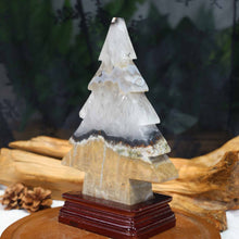 Volcano Agate Christmas tree
