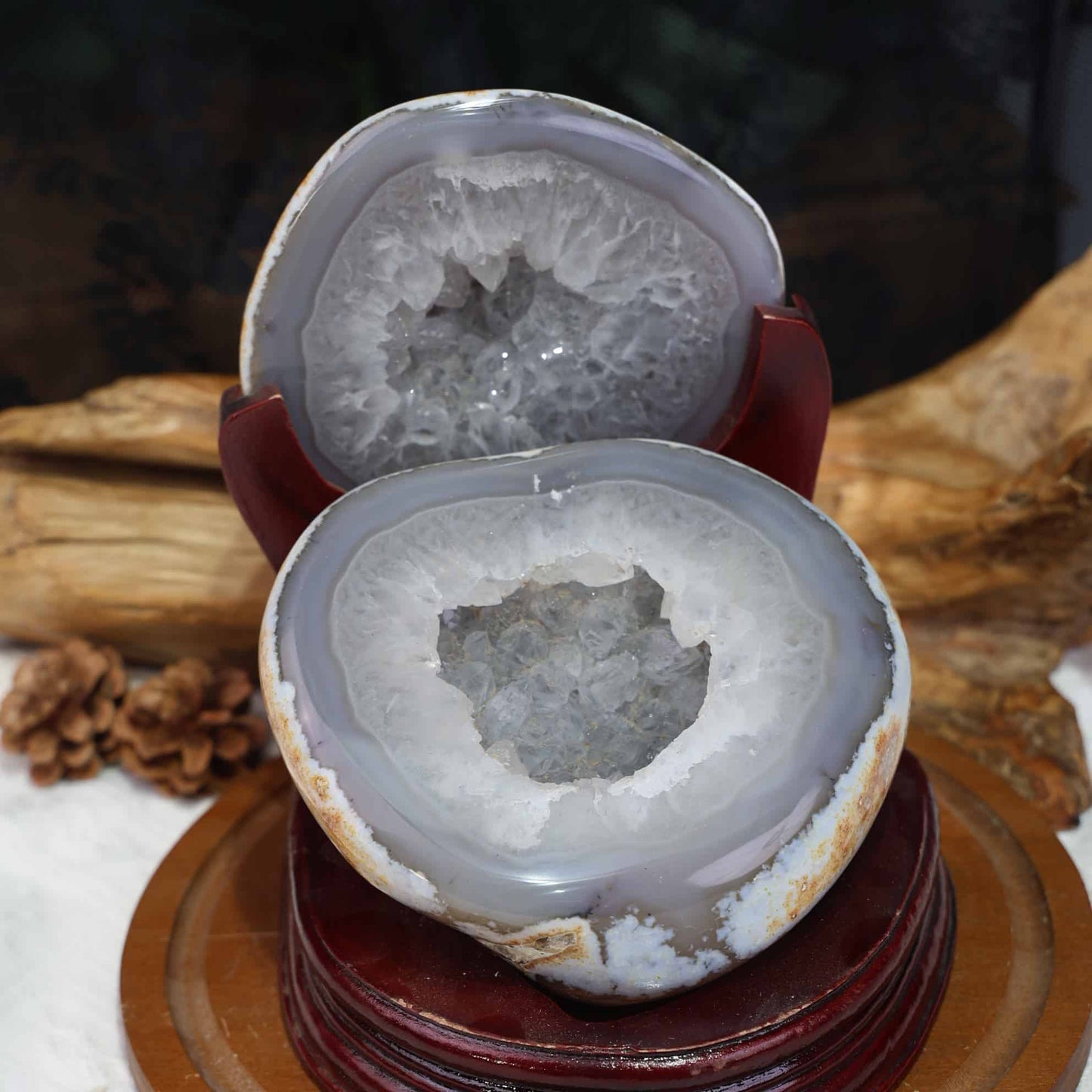 Druzy Agate Treasure Bowl #28