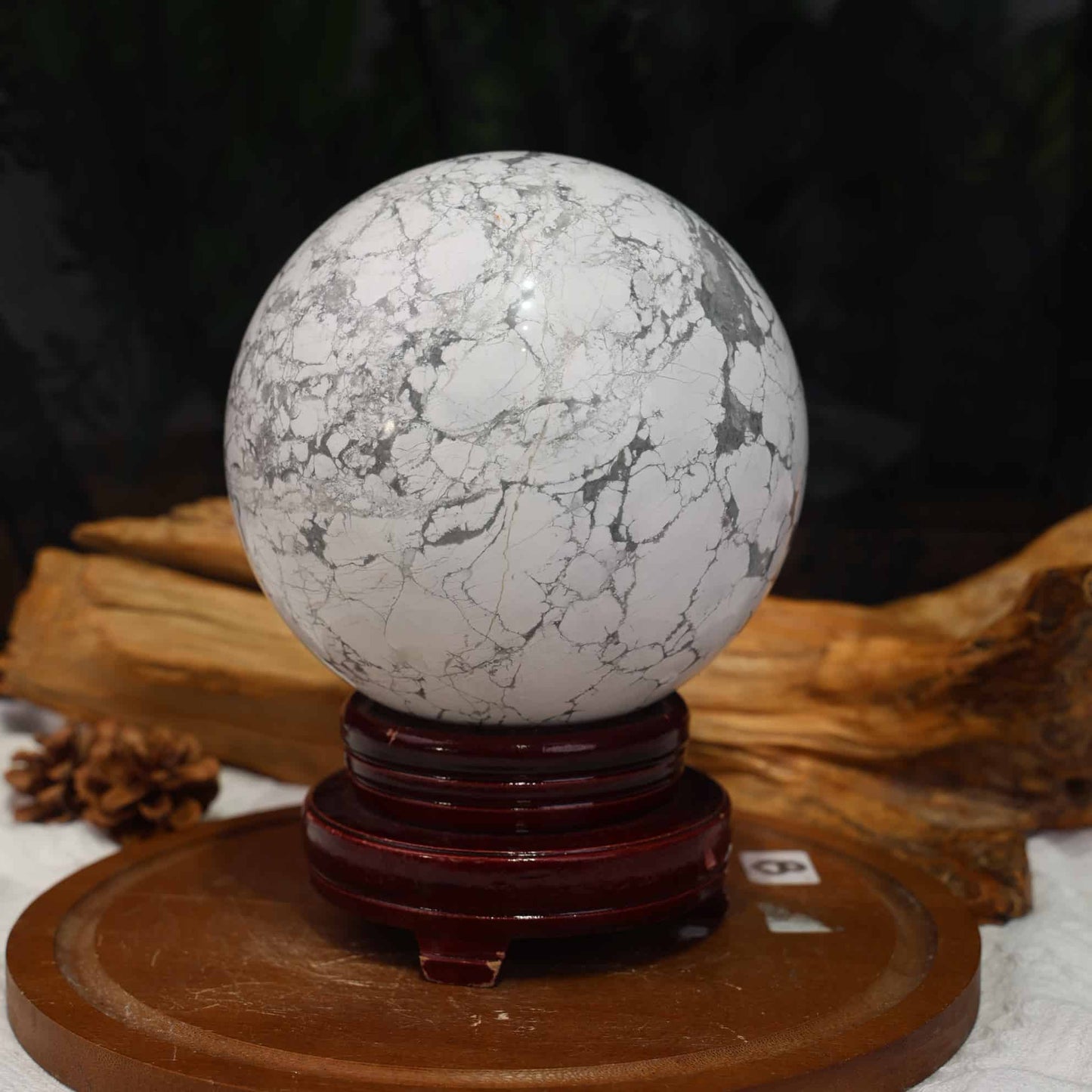 Howlite Sphere