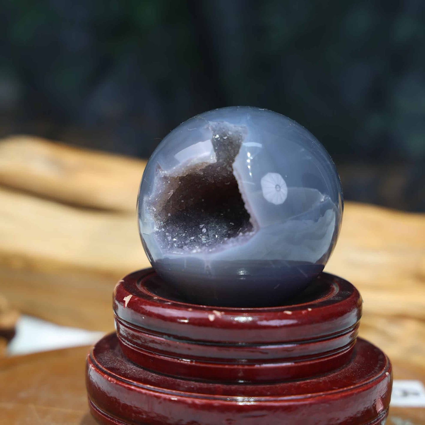 Druzy Agate Sphere