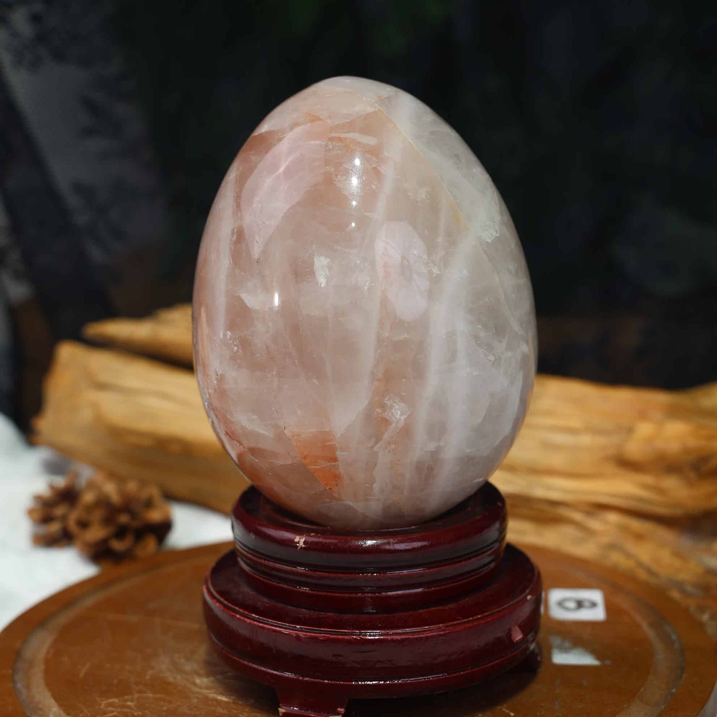 Fire Quartz Egg