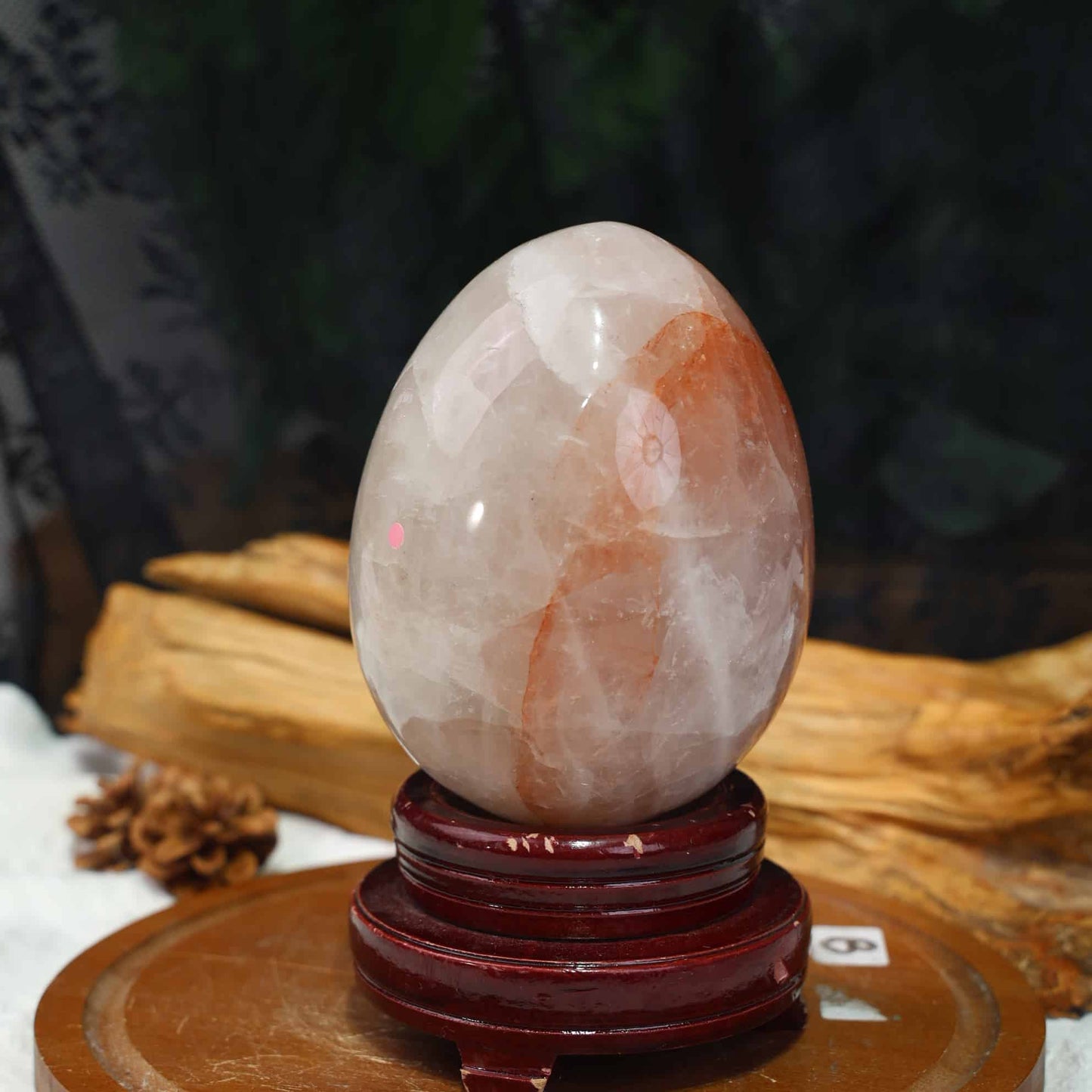 Fire Quartz Egg