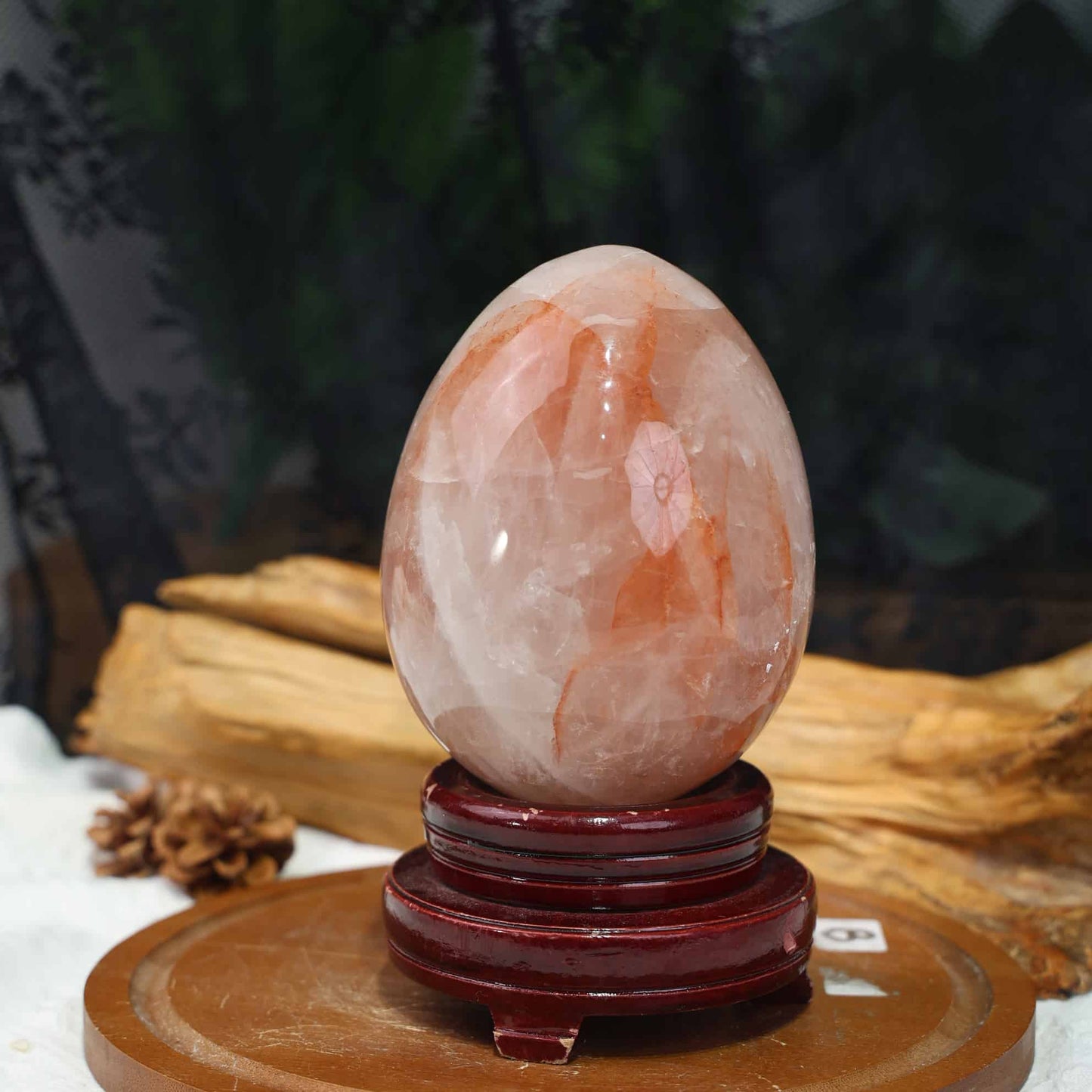 Fire Quartz Egg