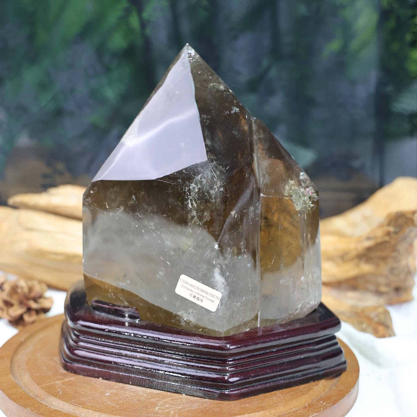 Smoky Citrine Tower #49