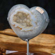 Druzy Agate Heart #68