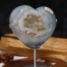 Druzy Agate Heart #68