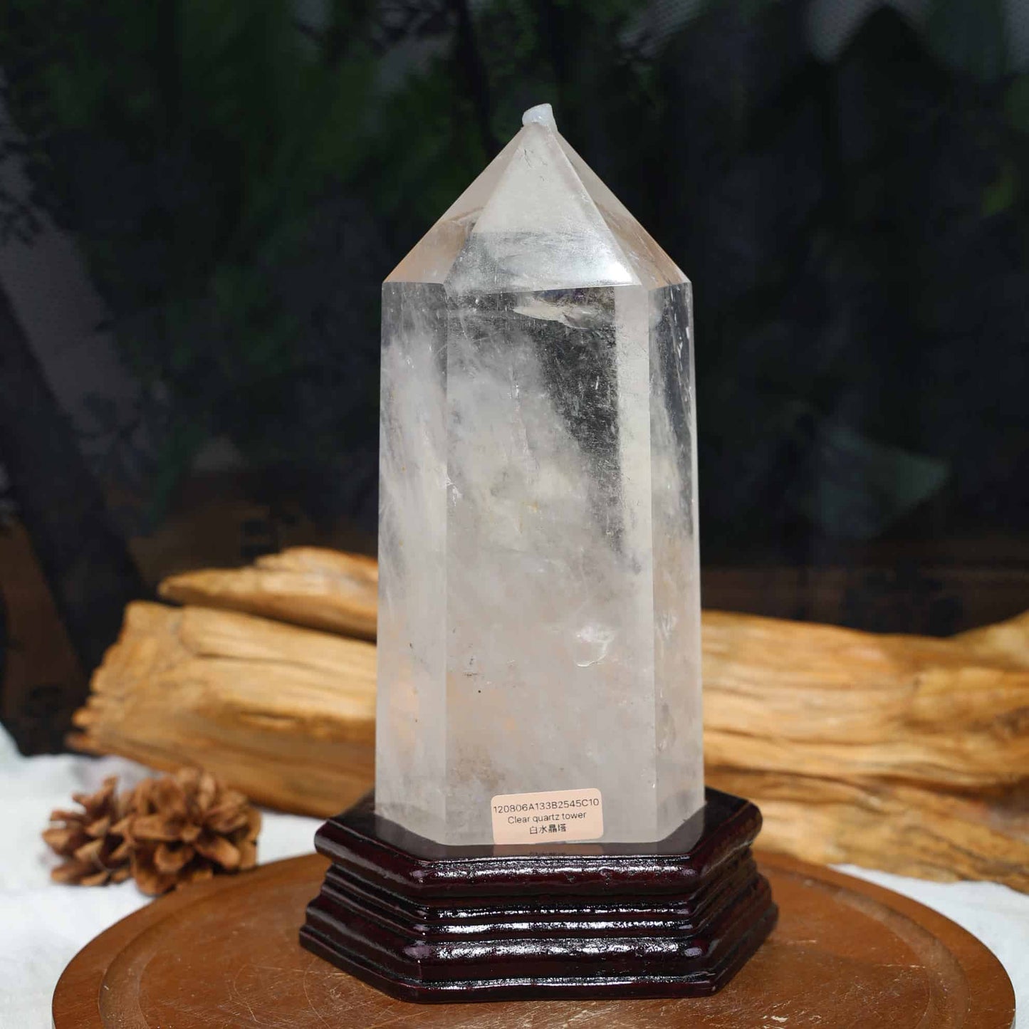 Clear Quartz Tower #39