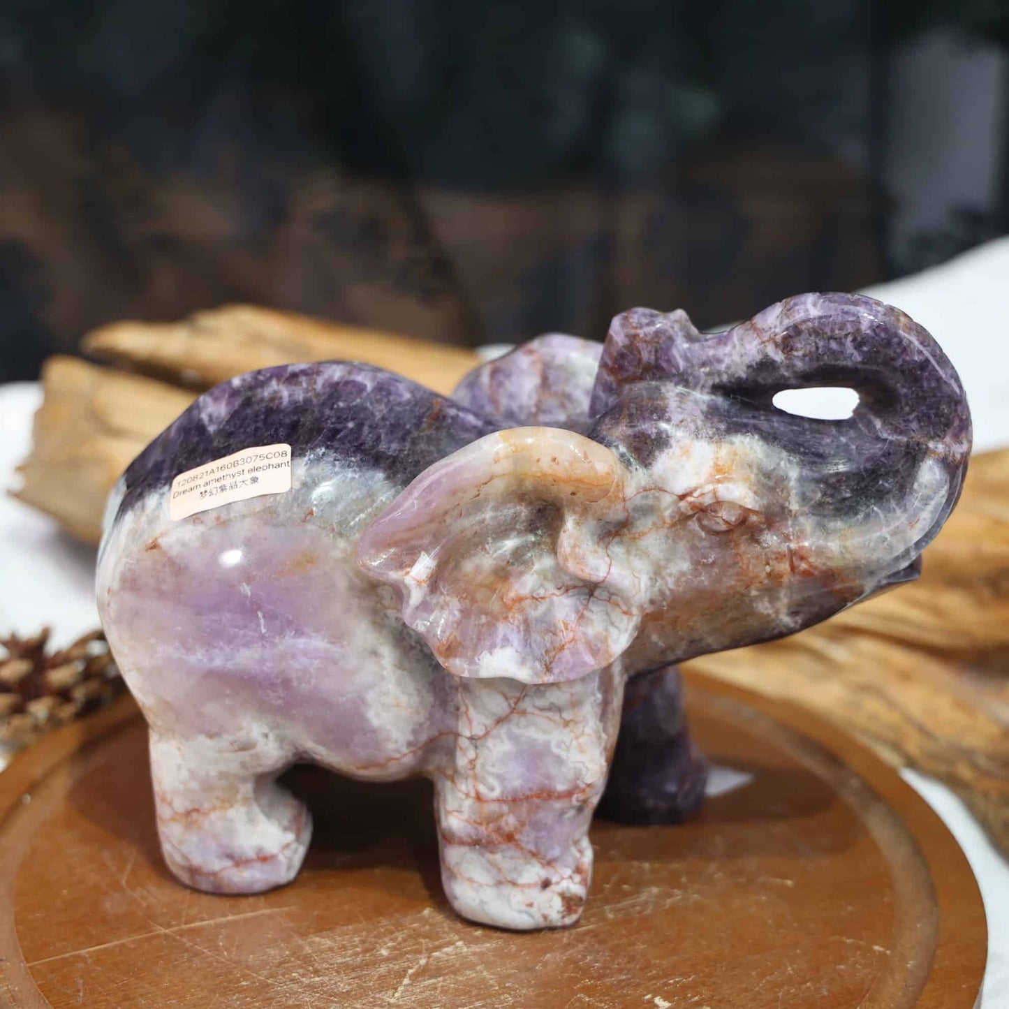 Dream Amethyst Elephant