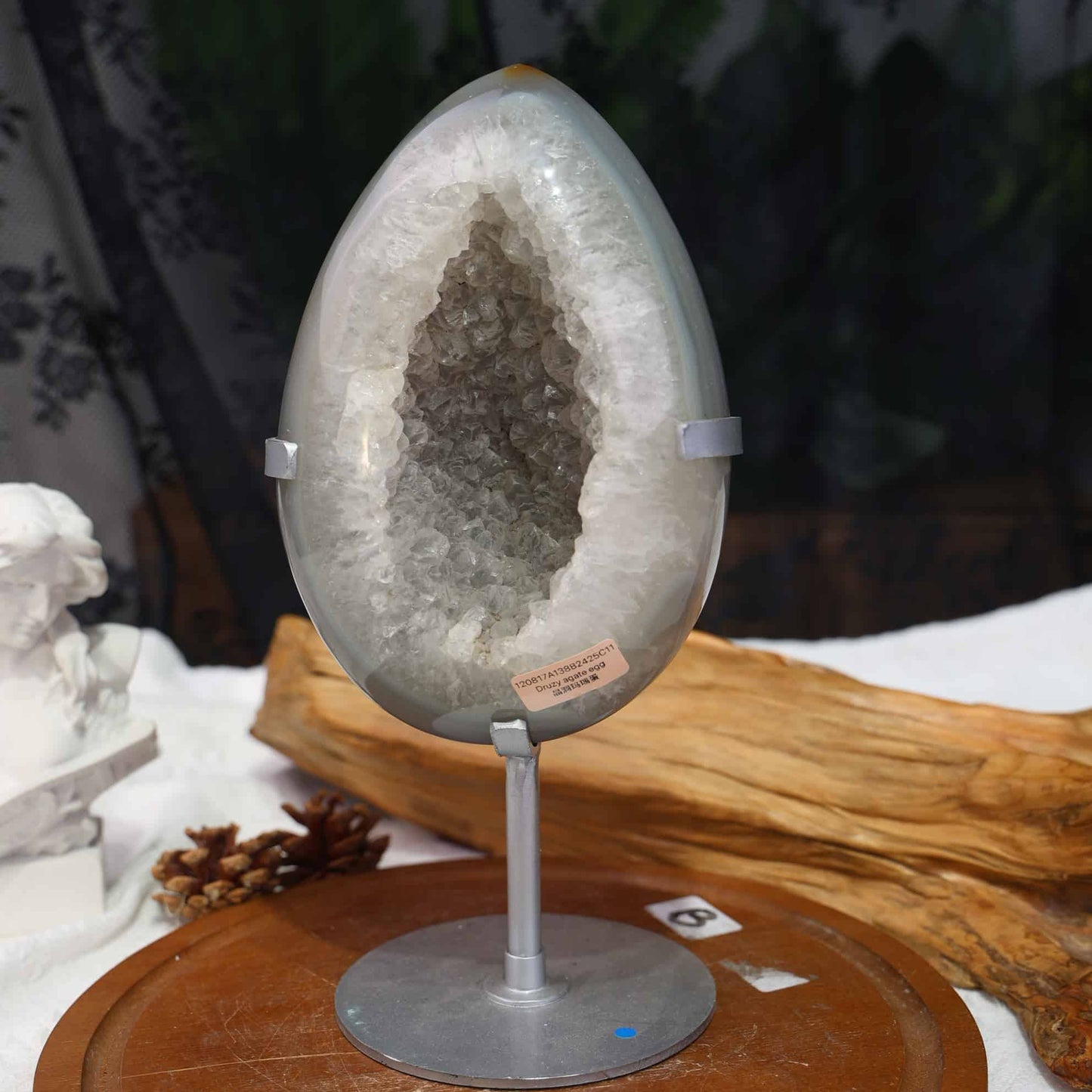 Druzy Agate Egg #88