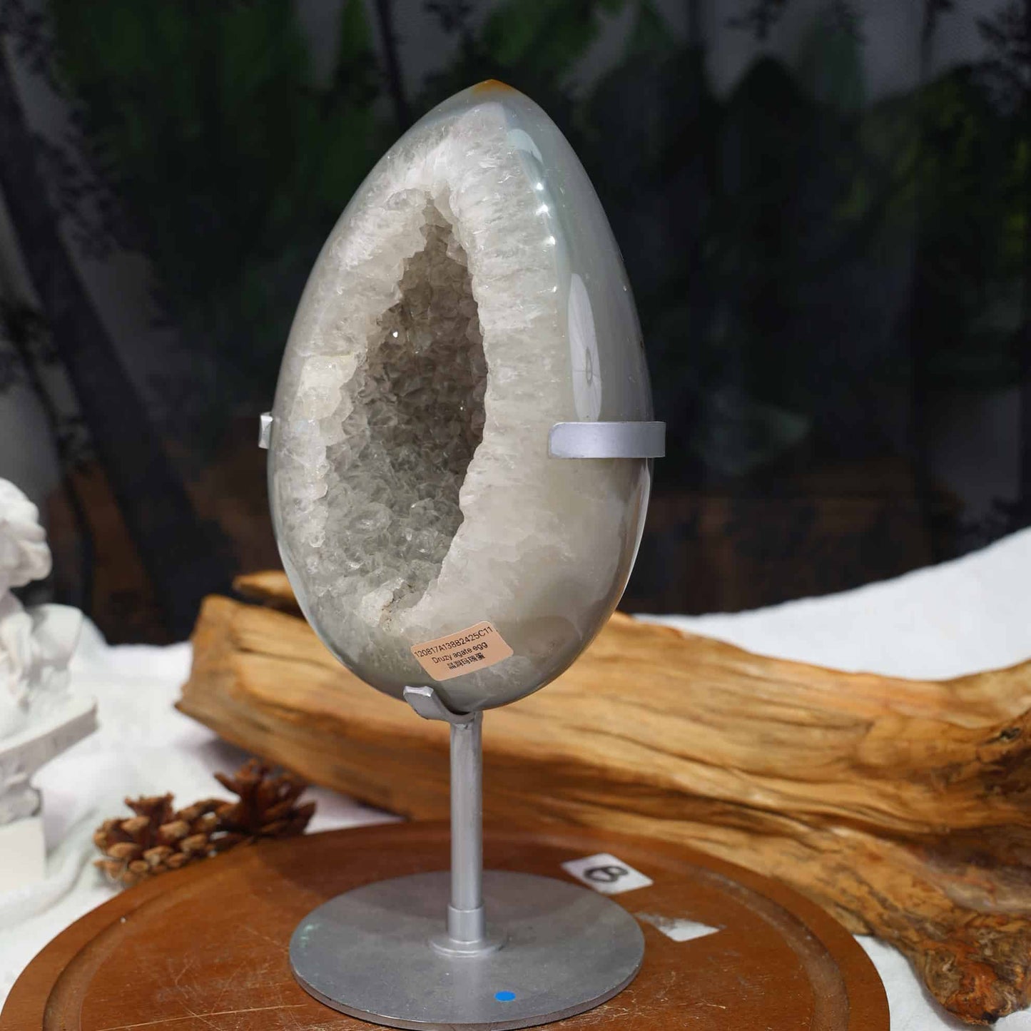 Druzy Agate Egg