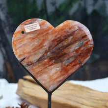 Fire Quartz Heart #2
