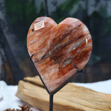 Fire Quartz Heart #2