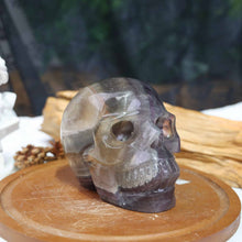 Rainbow Fluorite Skull
