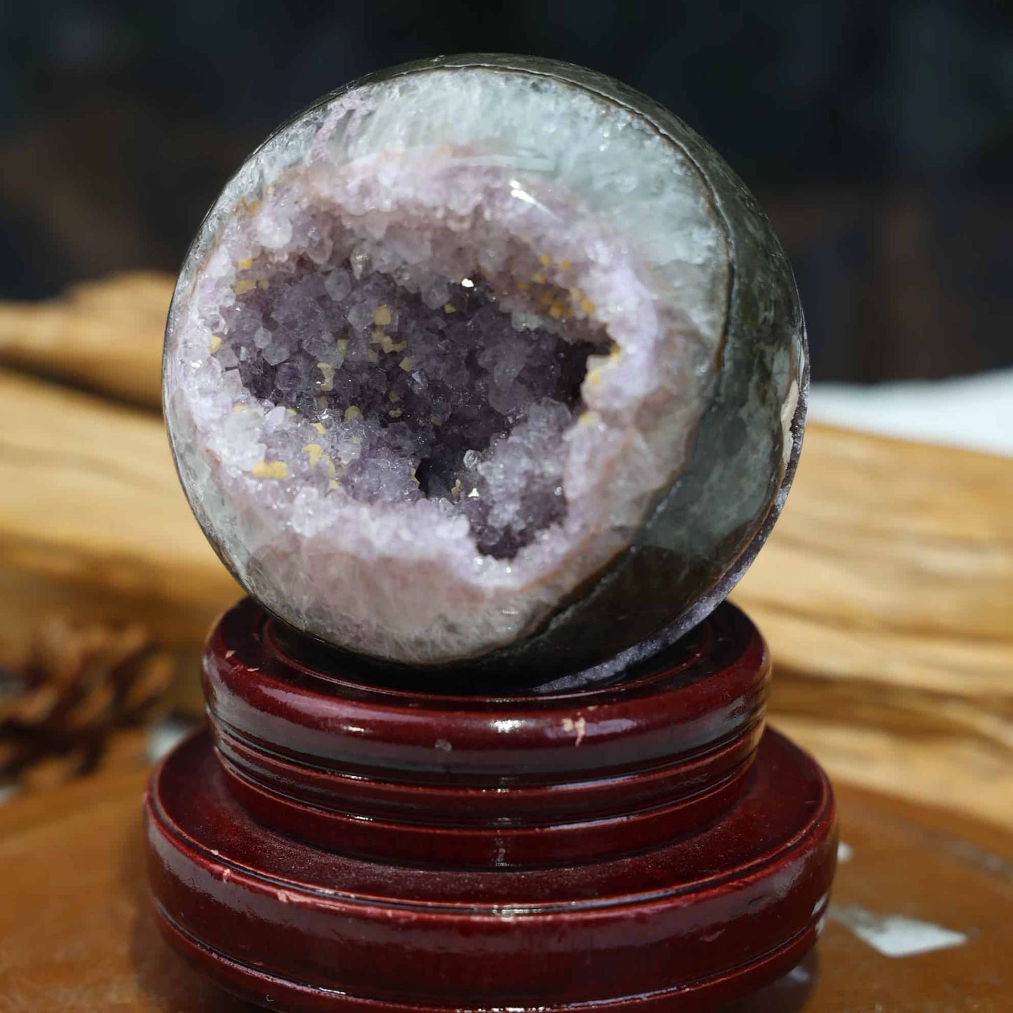 Druzy Agate Sphere
