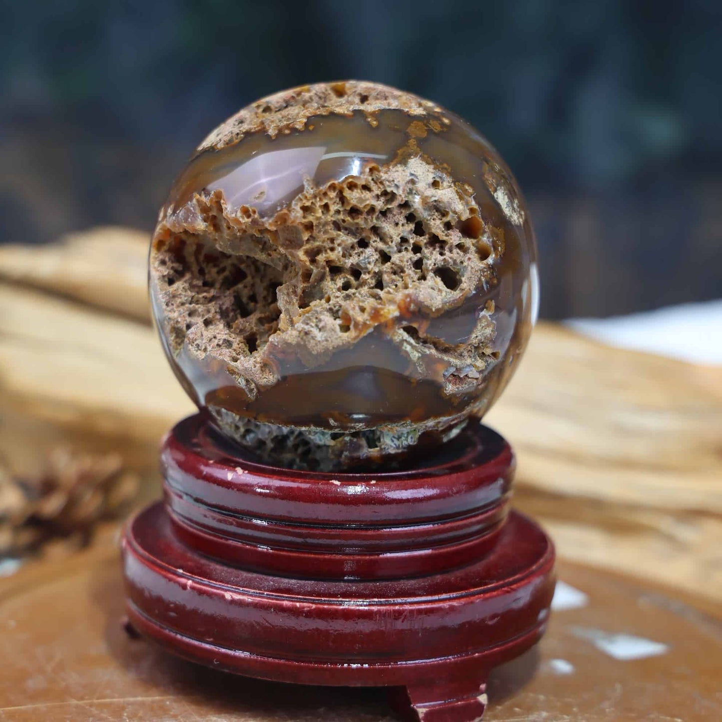 Druzy Agate Sphere