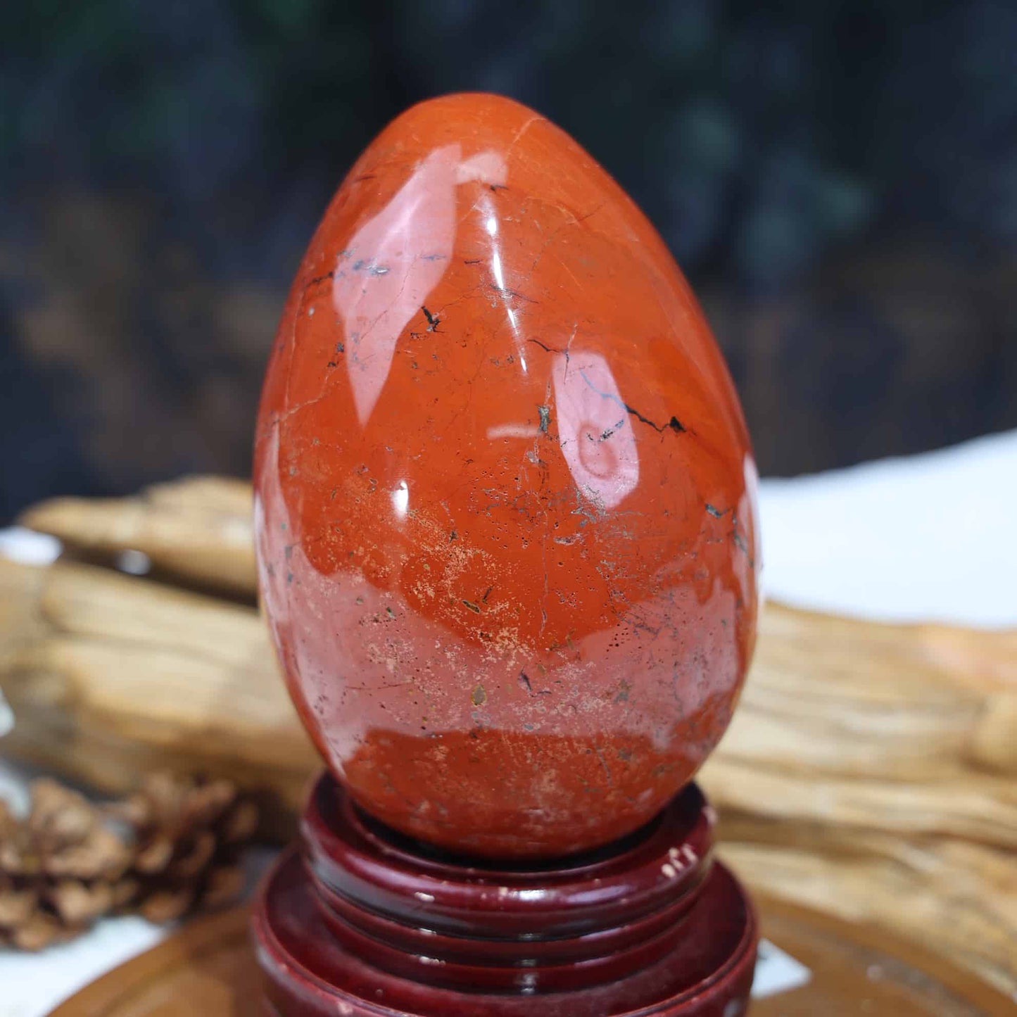 Red Jasper Egg