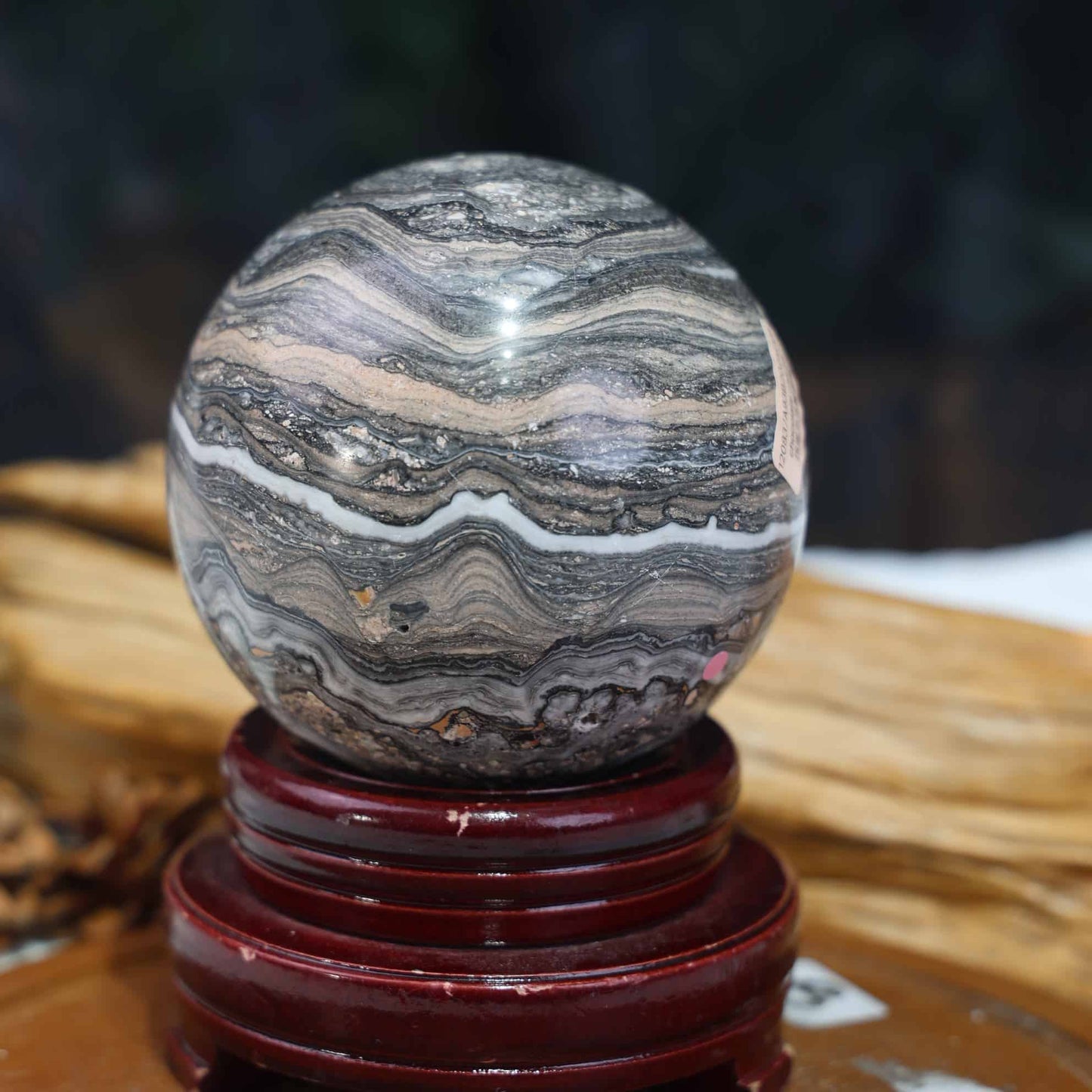 Chocolate Calcite Sphere