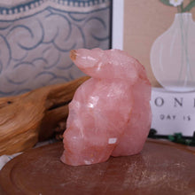 Rose Quartz Skull