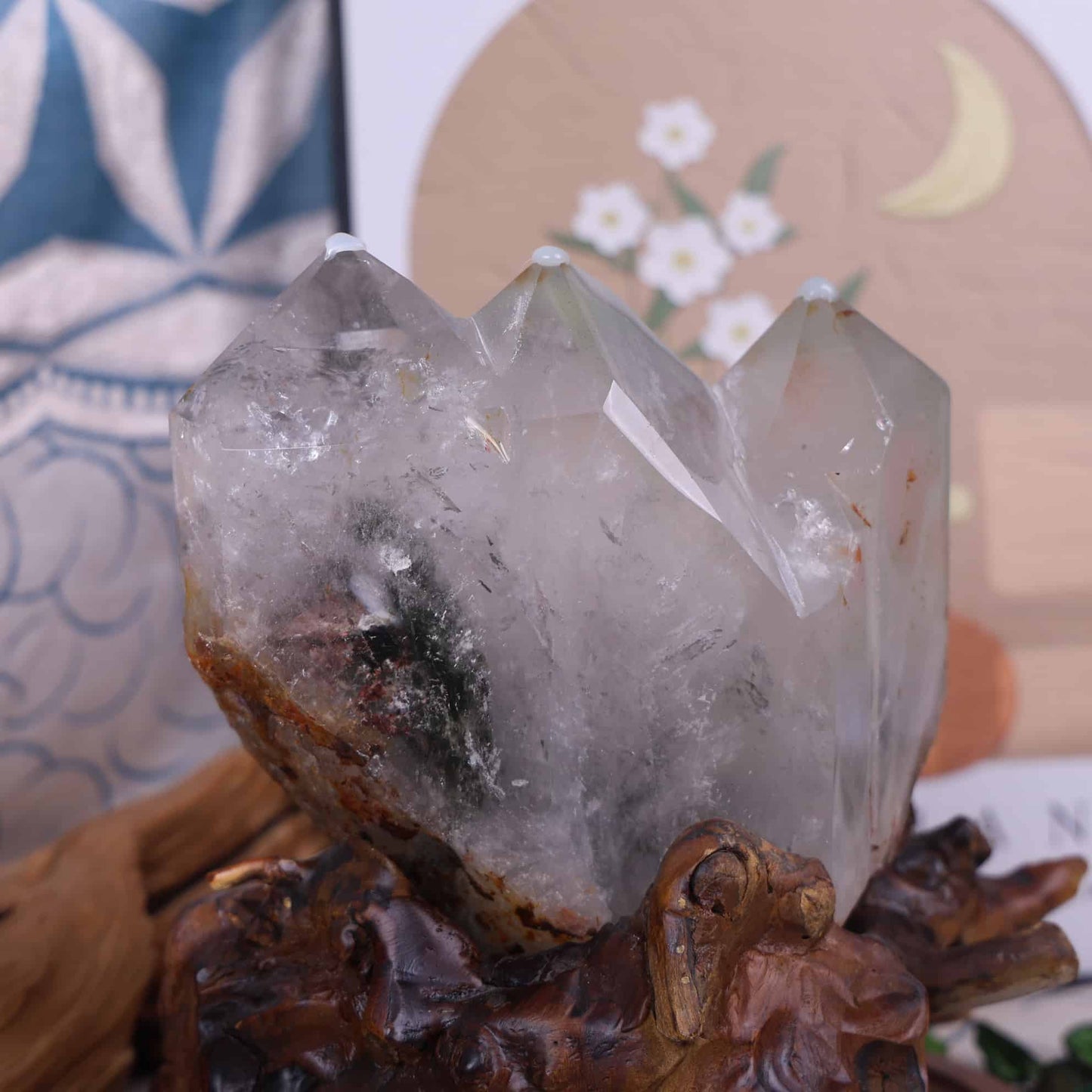 Garden Quartz Three-point Tower