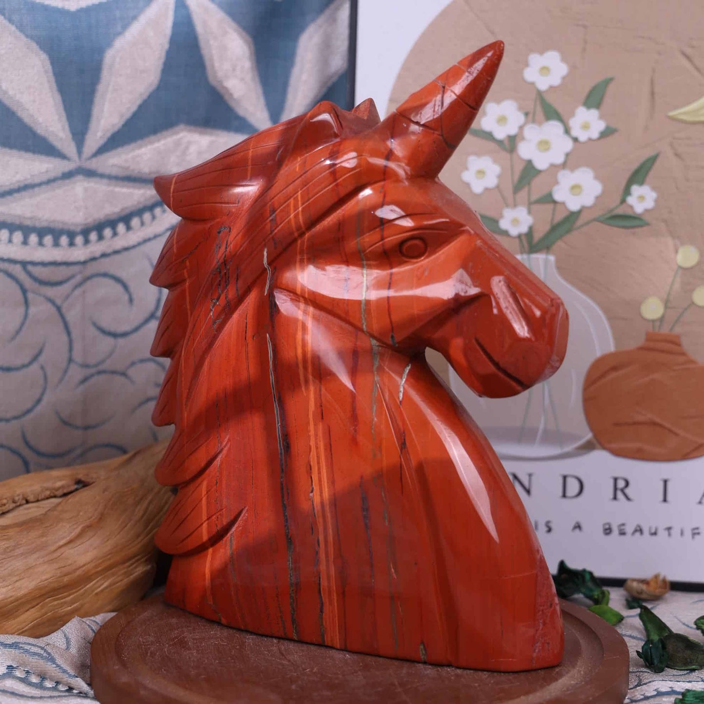 Red Jasper Unicorn