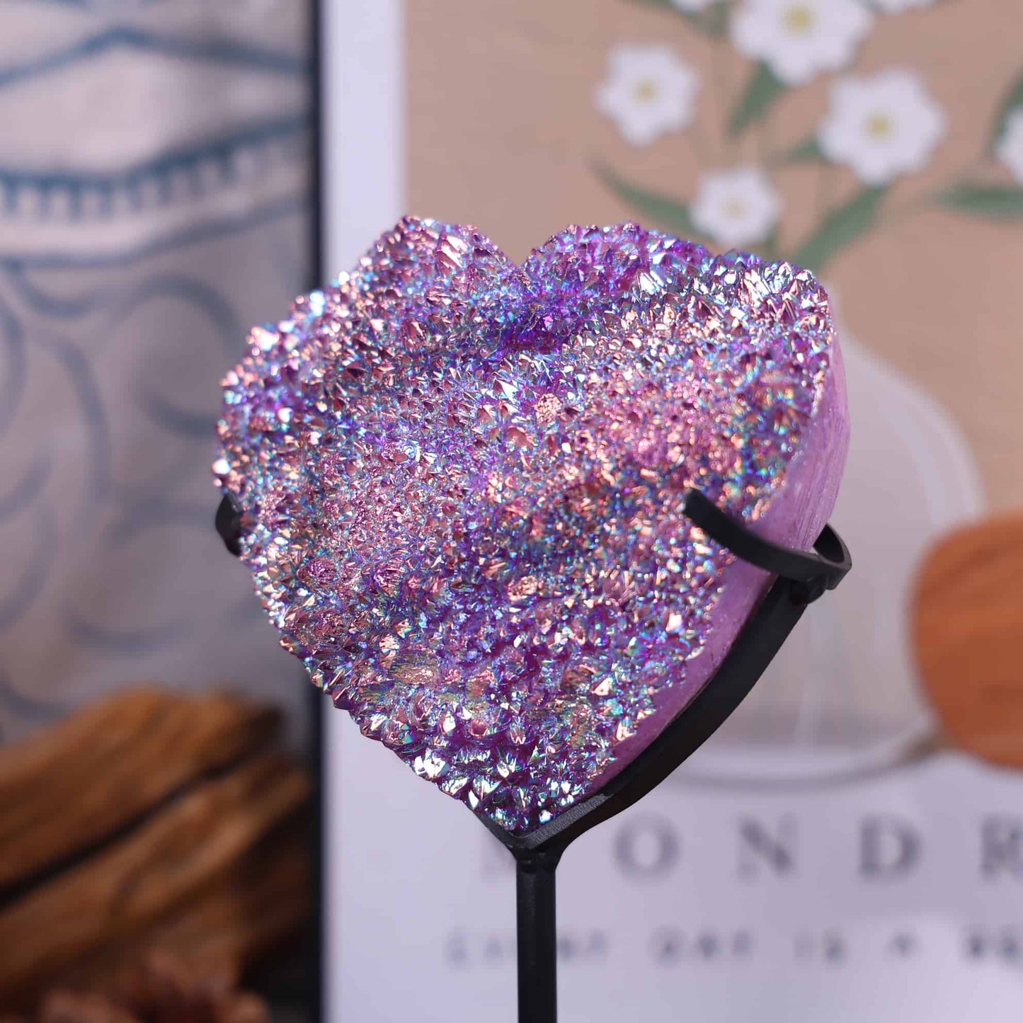 Aura Quartz Heart