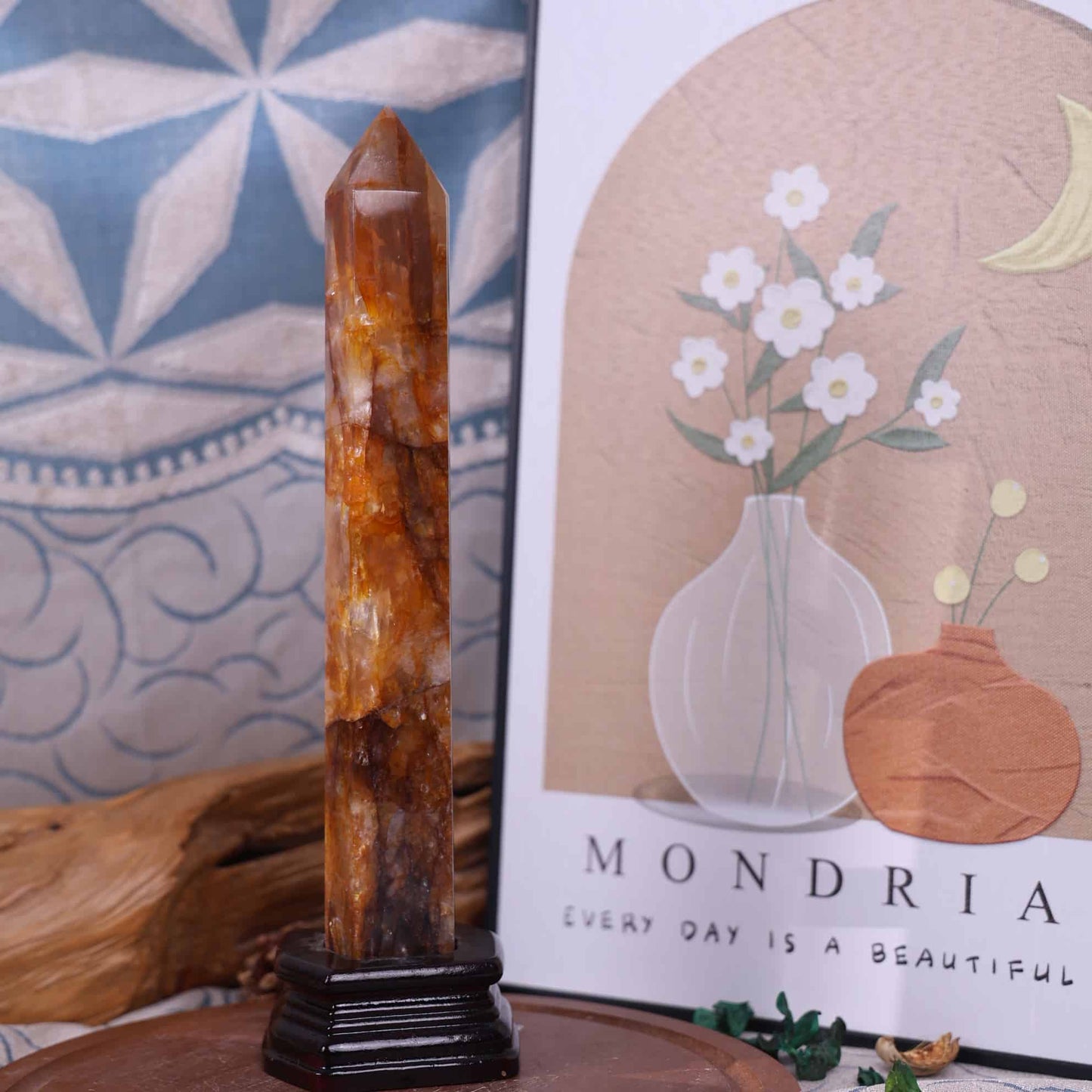 Golden Healer And Fire Quartz Tower