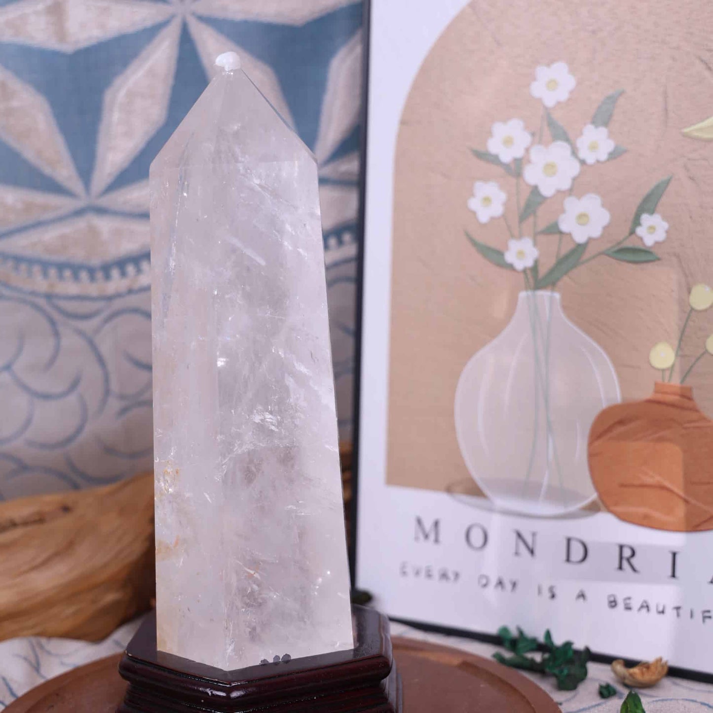Clear Quartz Tower #10