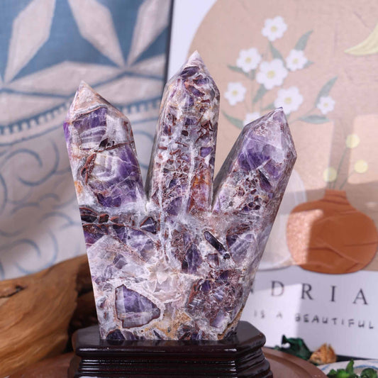 Dream Amethyst Three-point Tower