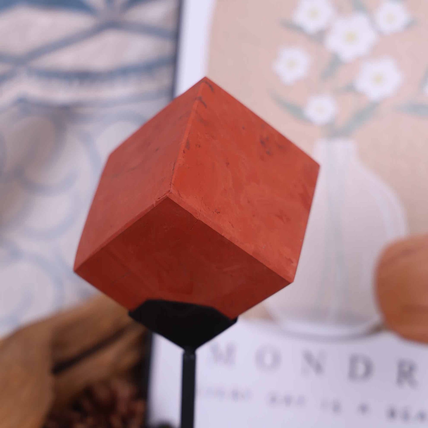 Red Jasper Cube #32