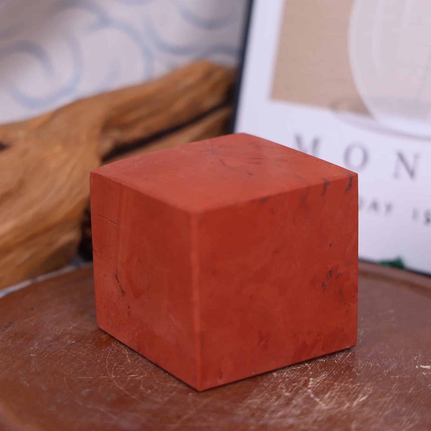 Red Jasper Cube #32