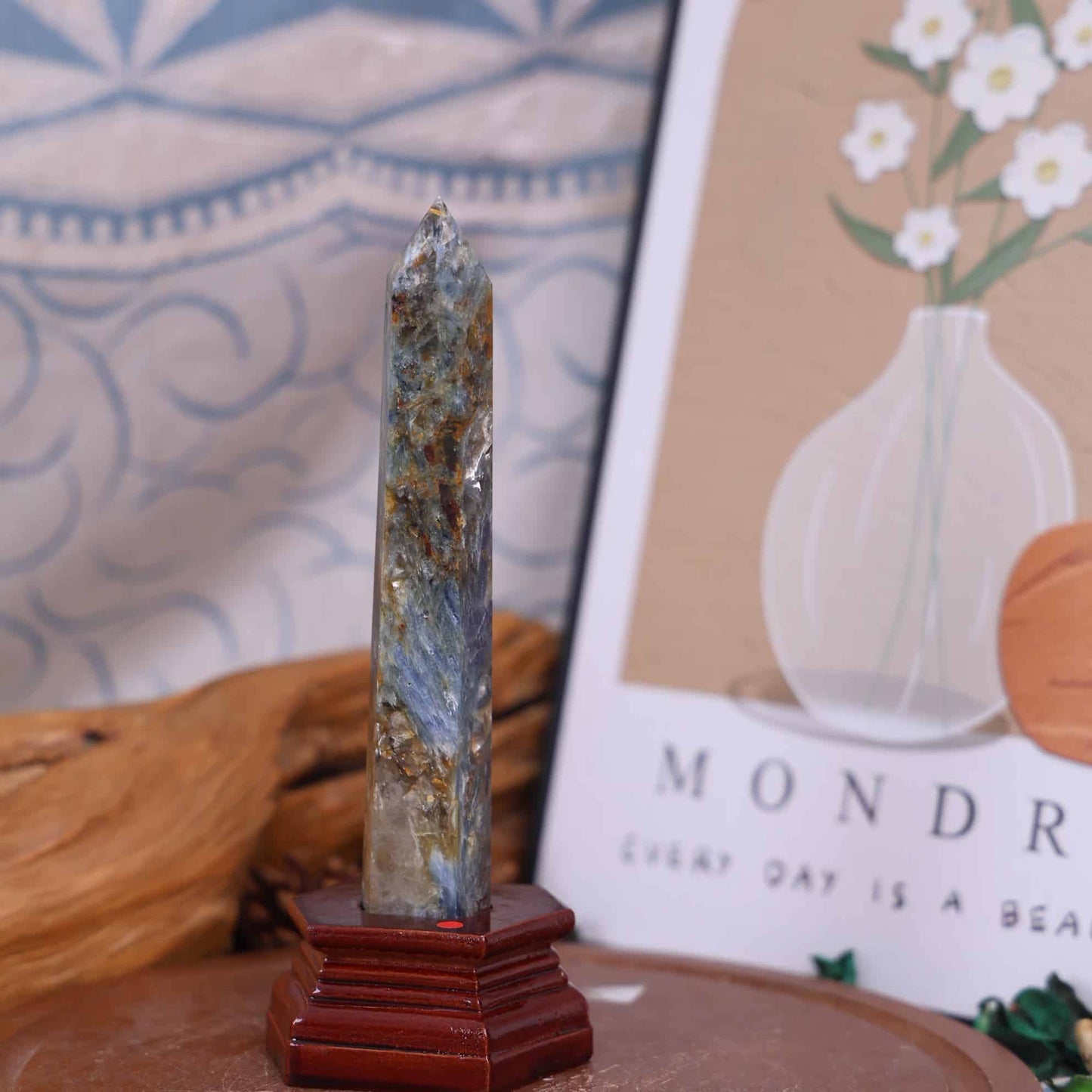 Blue Kyanite Tower