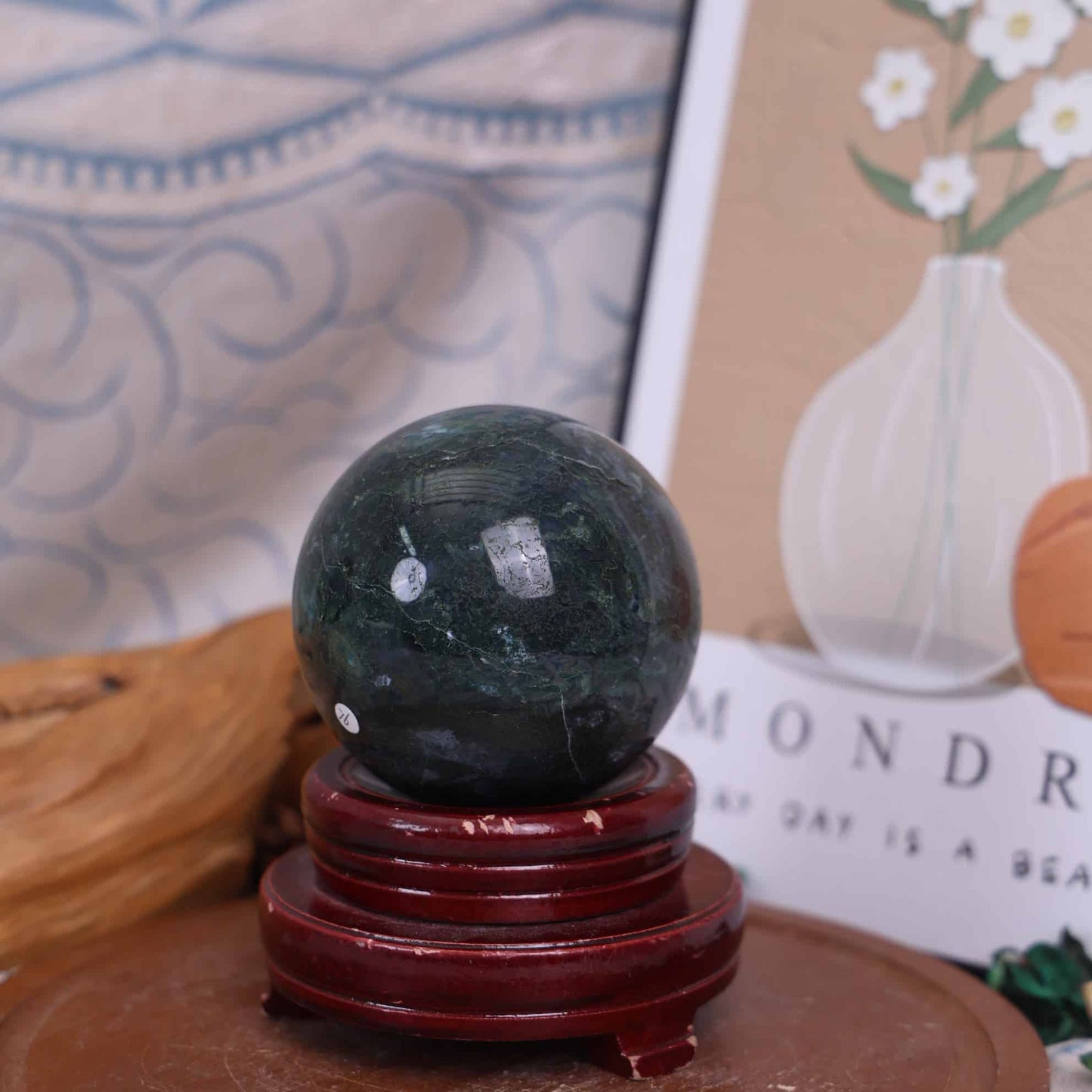Moss Agate Sphere