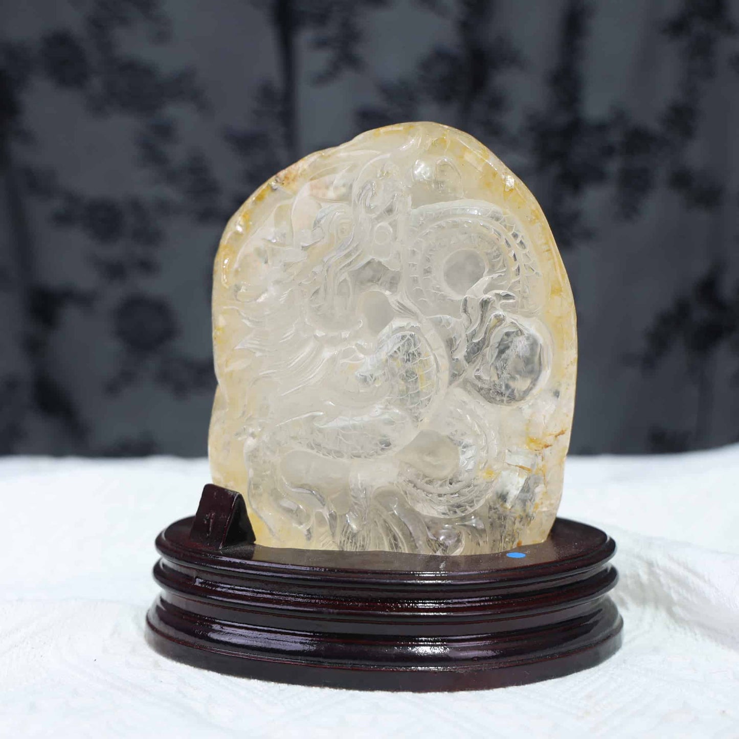 Clear Quartz Dragon #98