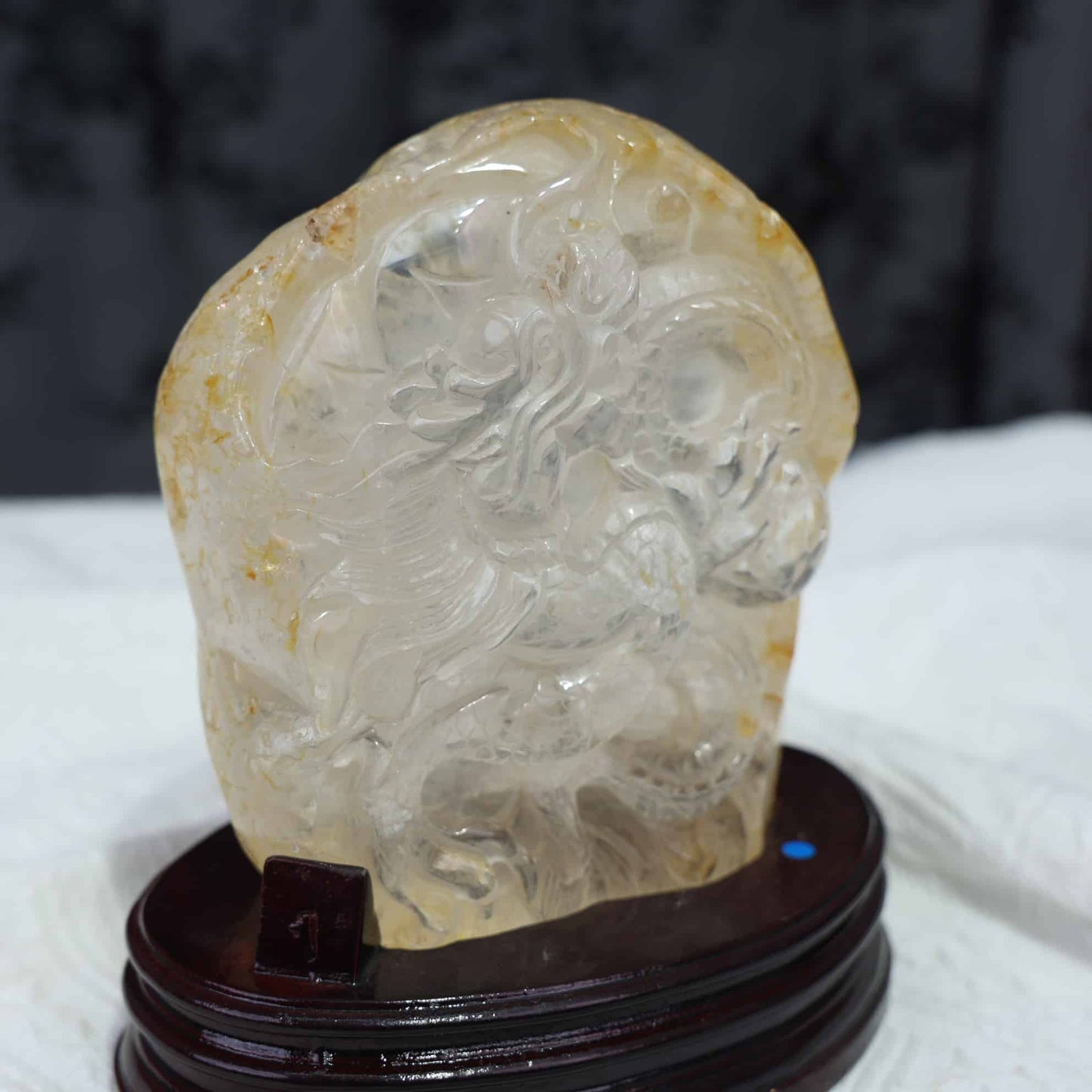 Clear Quartz Dragon #98