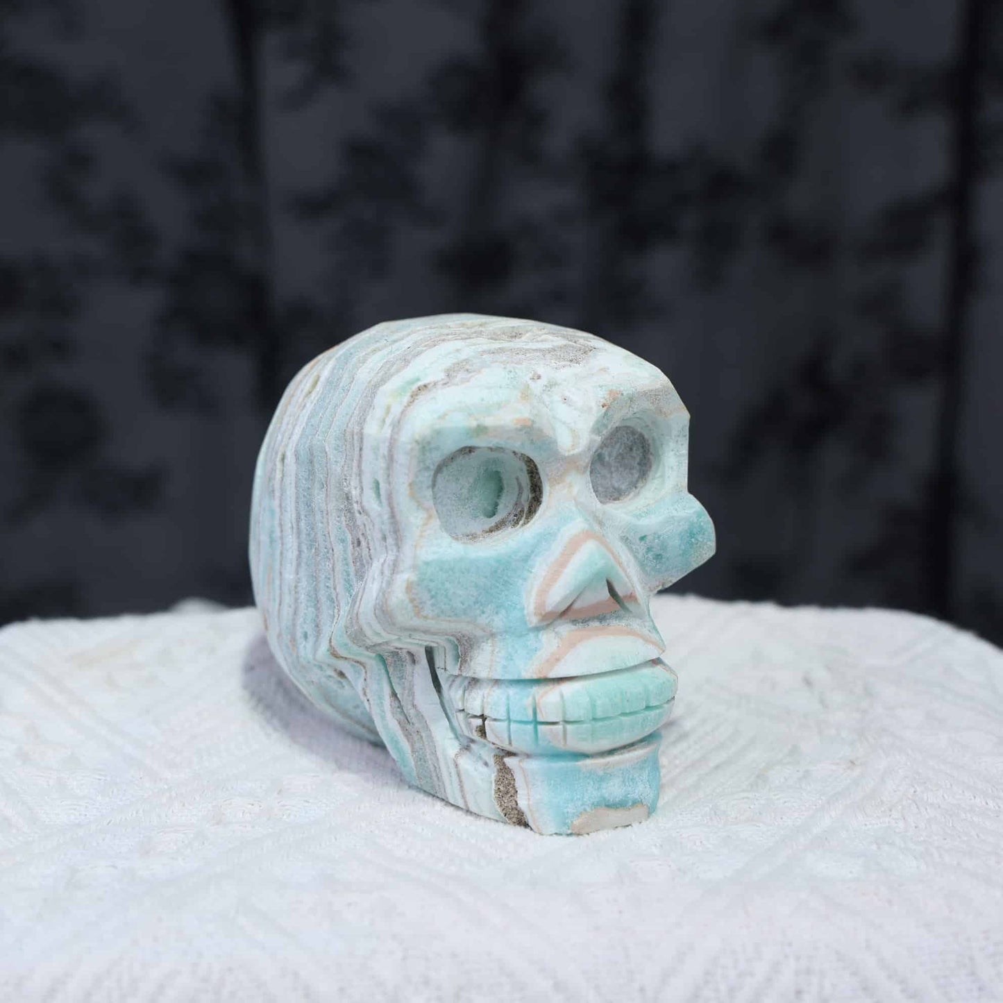 Hemimorphite Skull #76