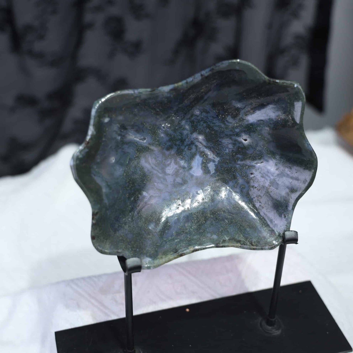 Moss Agate Bowl