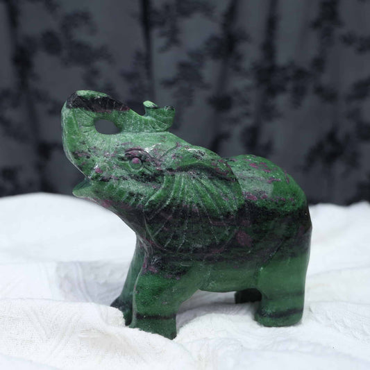 Ruby Zoisite Elephant