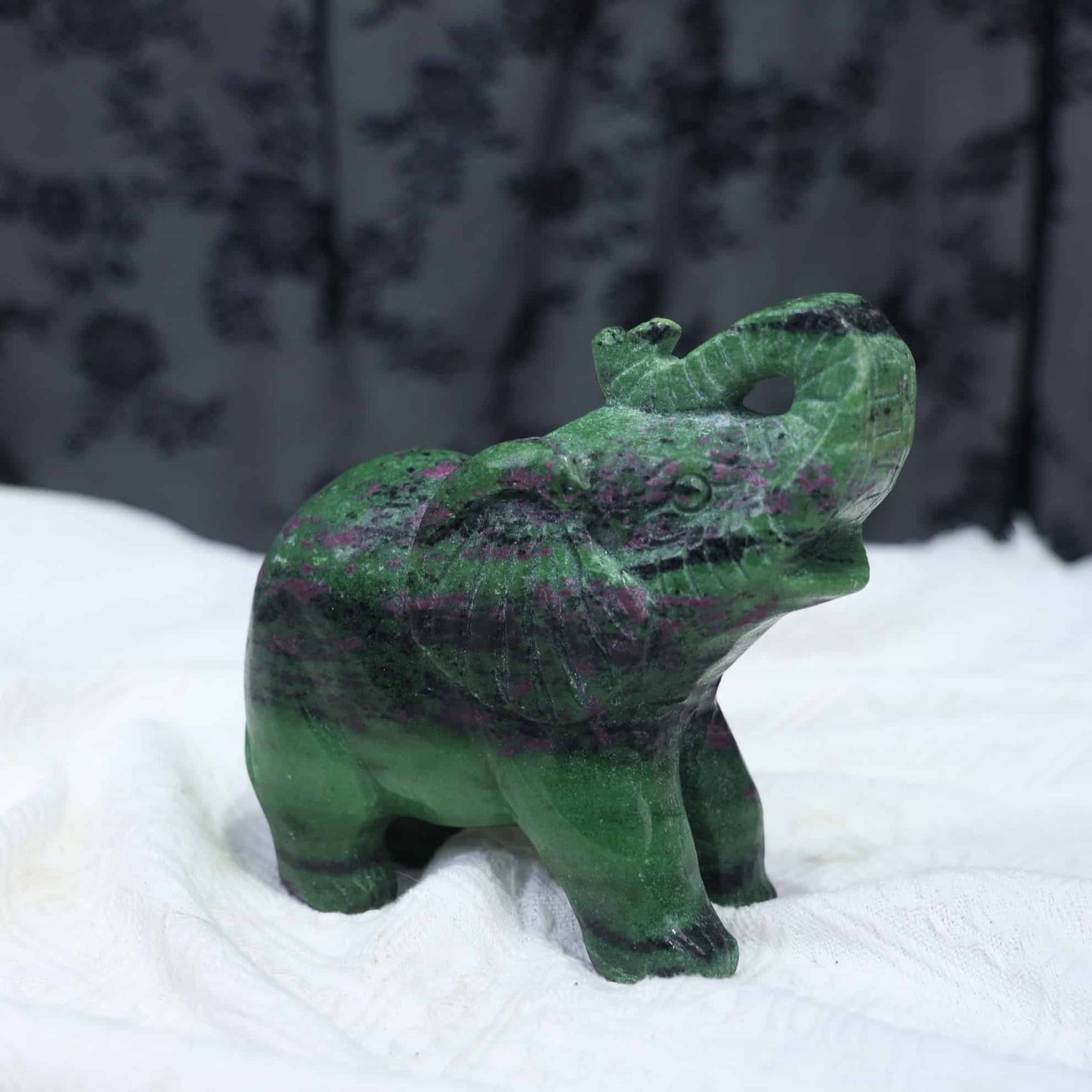 Ruby Zoisite Elephant #28